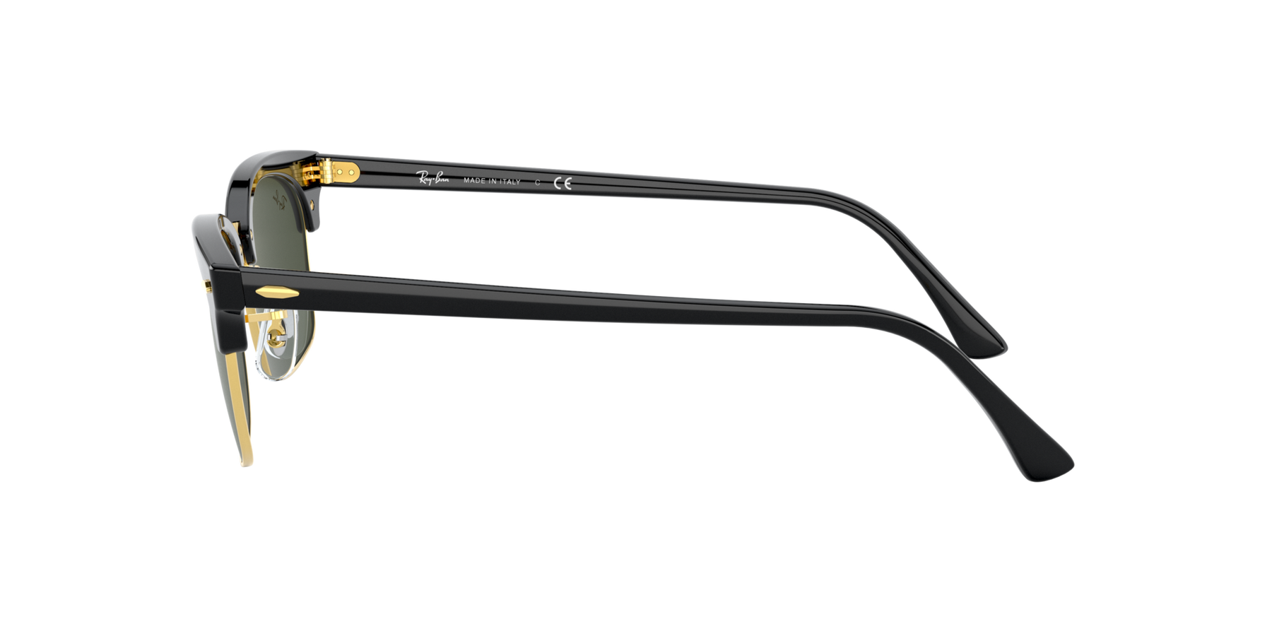 Clubmaster Square - Black - G-15 Green