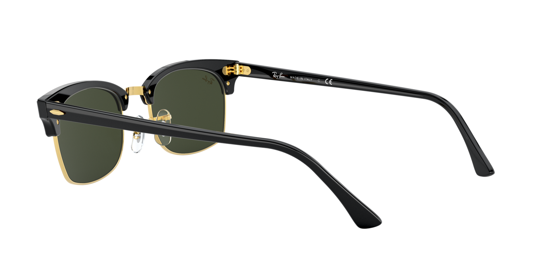 Clubmaster Square - Black - G-15 Green