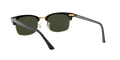 Clubmaster Square - Black - G-15 Green