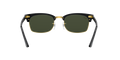 Clubmaster Square - Black - G-15 Green