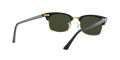 Clubmaster Square - Black - G-15 Green