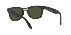 Folding Wayfarer - Matte Black - G-15 Green
