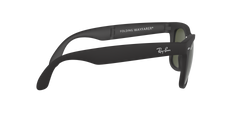 Folding Wayfarer - Matte Black - G-15 Green