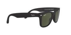 Folding Wayfarer - Matte Black - G-15 Green