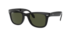 Folding Wayfarer - Black - G-15 Green