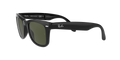Ray-Ban Folding Wayfarer - Svart / G-15 Green