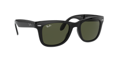 Folding Wayfarer - Black - G-15 Green