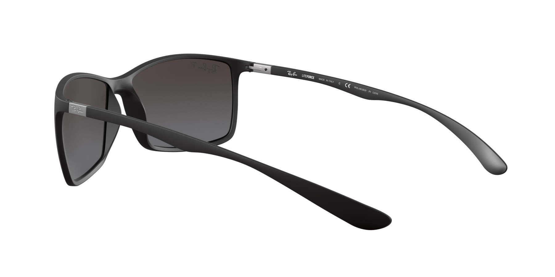 Liteforce - Matte Black - Grey Mirror Gradient Silver