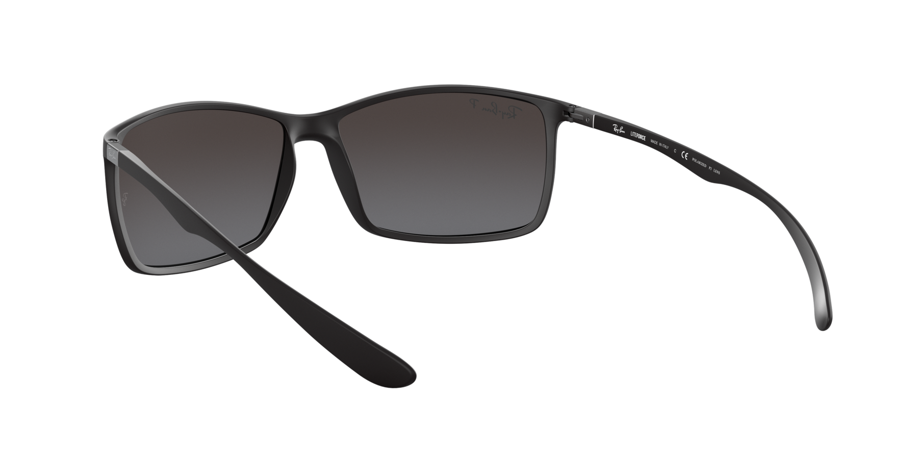 Liteforce - Matte Black - Grey Mirror Gradient Silver