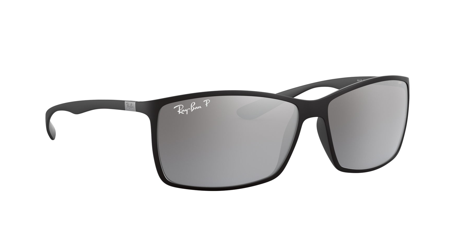 Liteforce - Matte Black - Grey Mirror Gradient Silver