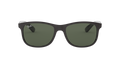 Andy - Matte Black On Black - Dark Green