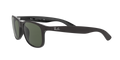 Andy - Matte Black On Black - Dark Green