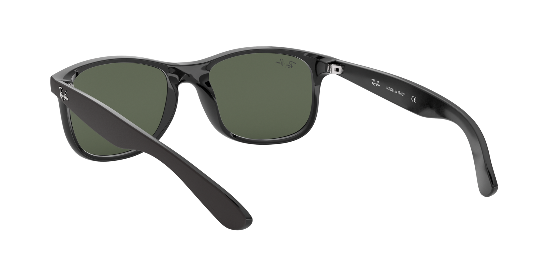 Andy - Matte Black On Black - Dark Green