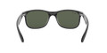 Andy - Matte Black On Black - Dark Green