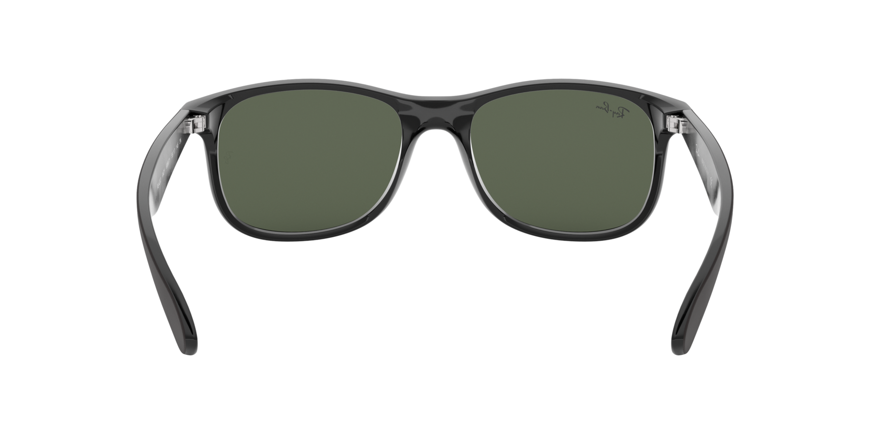 Andy - Matte Black On Black - Dark Green