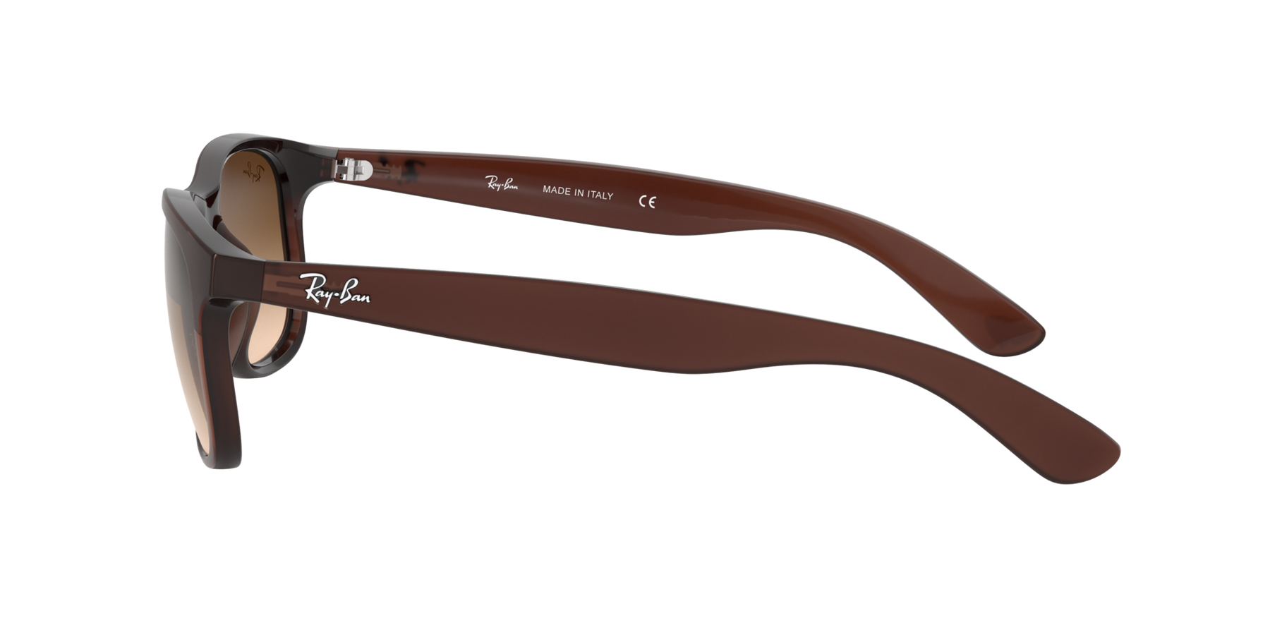 Ray-Ban Andy Solglasögon - Matte Brown On Brown