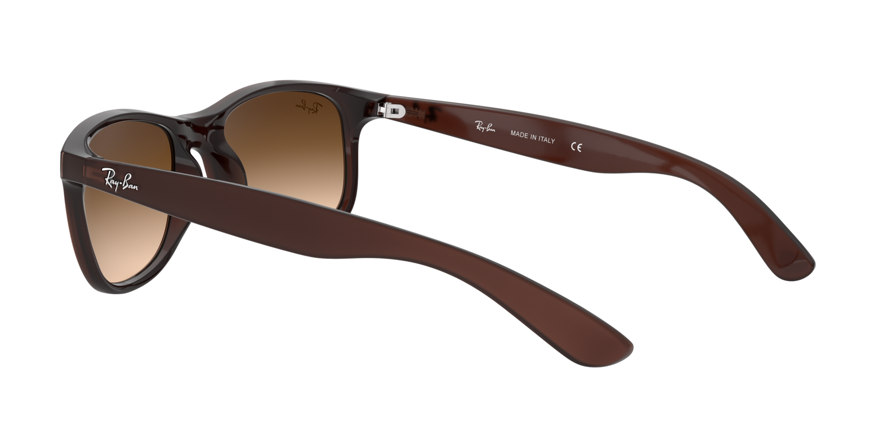 Ray-Ban Andy Solglasögon - Matte Brown On Brown