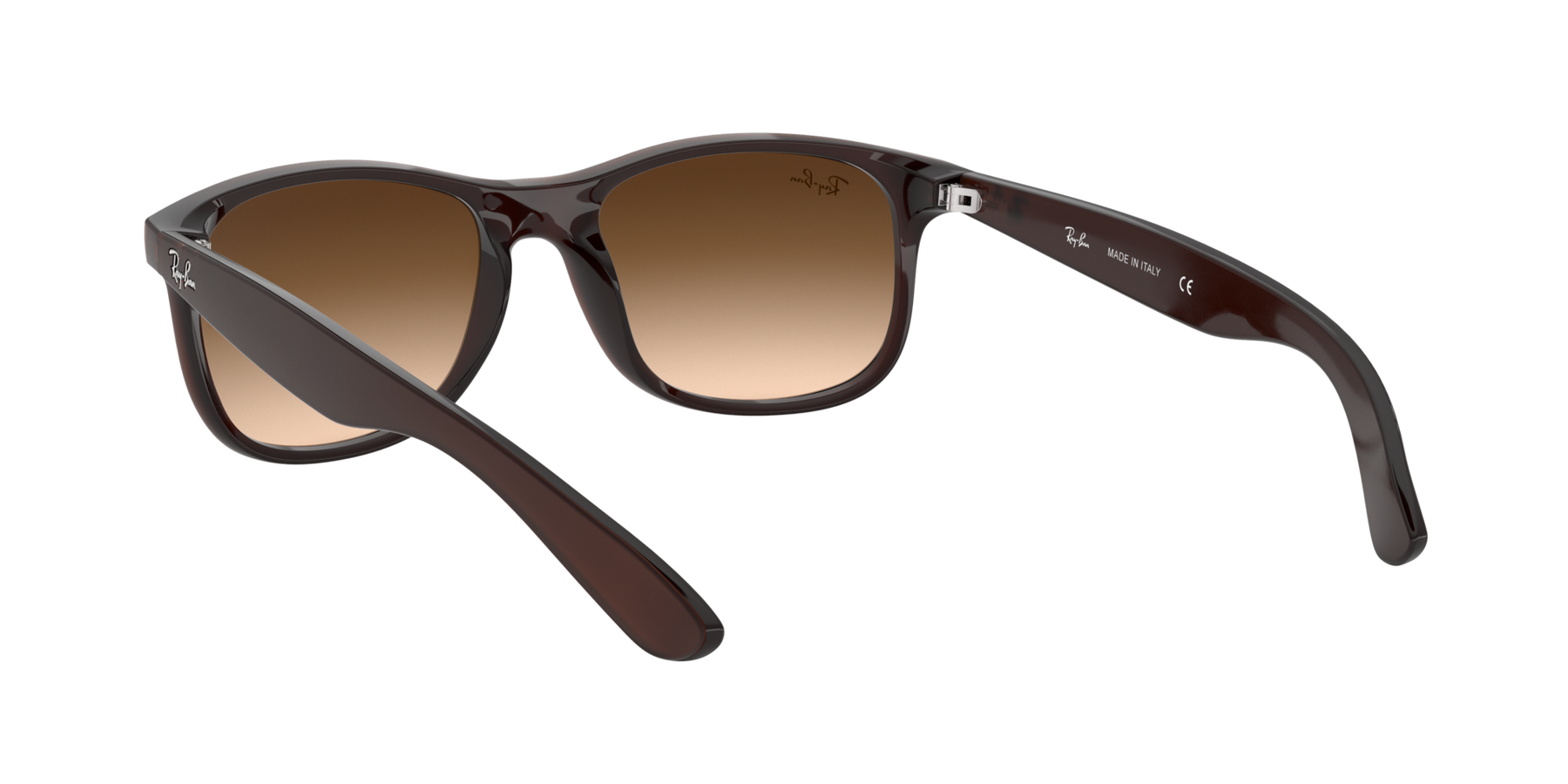 Ray-Ban Andy Solglasögon - Matte Brown On Brown