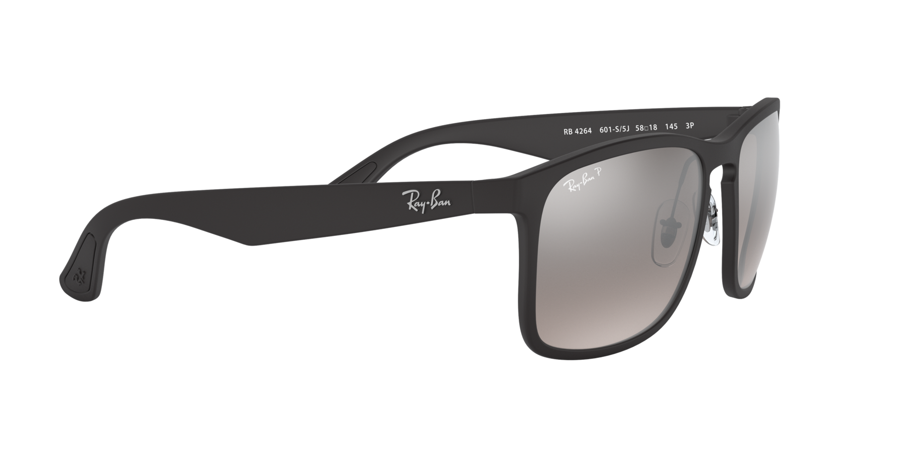 RB4264 - Matte Black - Grey Mirror Silver