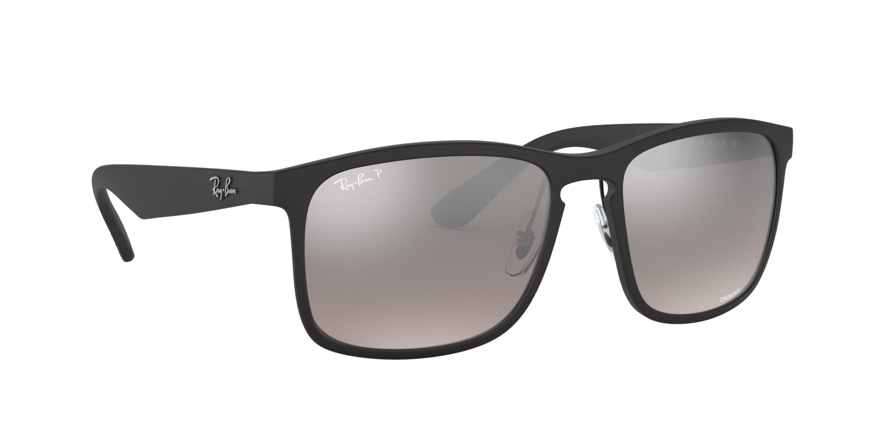 RB4264 - Matte Black - Grey Mirror Silver