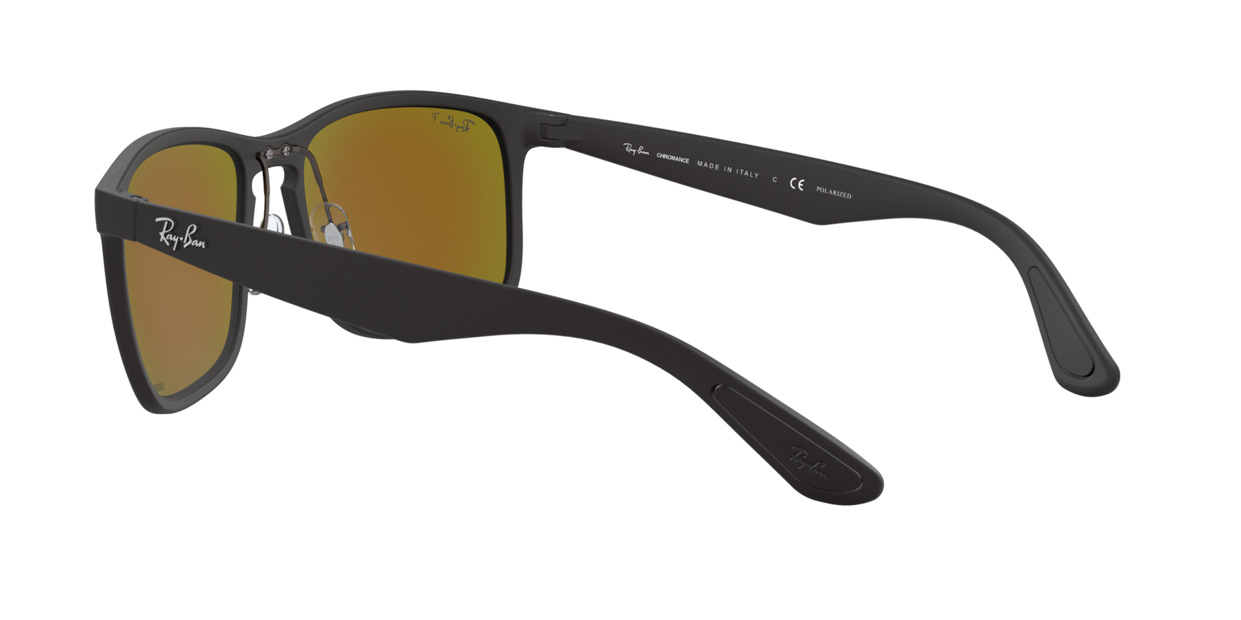 RB4264 - Matte Black - Green Mirror Blue