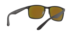 RB4264 - Matte Black - Green Mirror Blue
