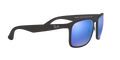 RB4264 - Matte Black - Green Mirror Blue