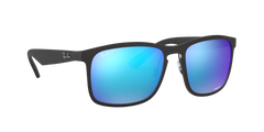 RB4264 - Matte Black - Green Mirror Blue
