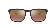RB4264 - Matte Havana - Purple Mirror Gold Gradient