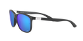 RB4330CH - Matte Black - Green Mirror Blue