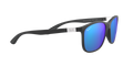 RB4330CH - Matte Black - Green Mirror Blue