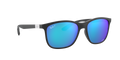 RB4330CH - Matte Black - Green Mirror Blue