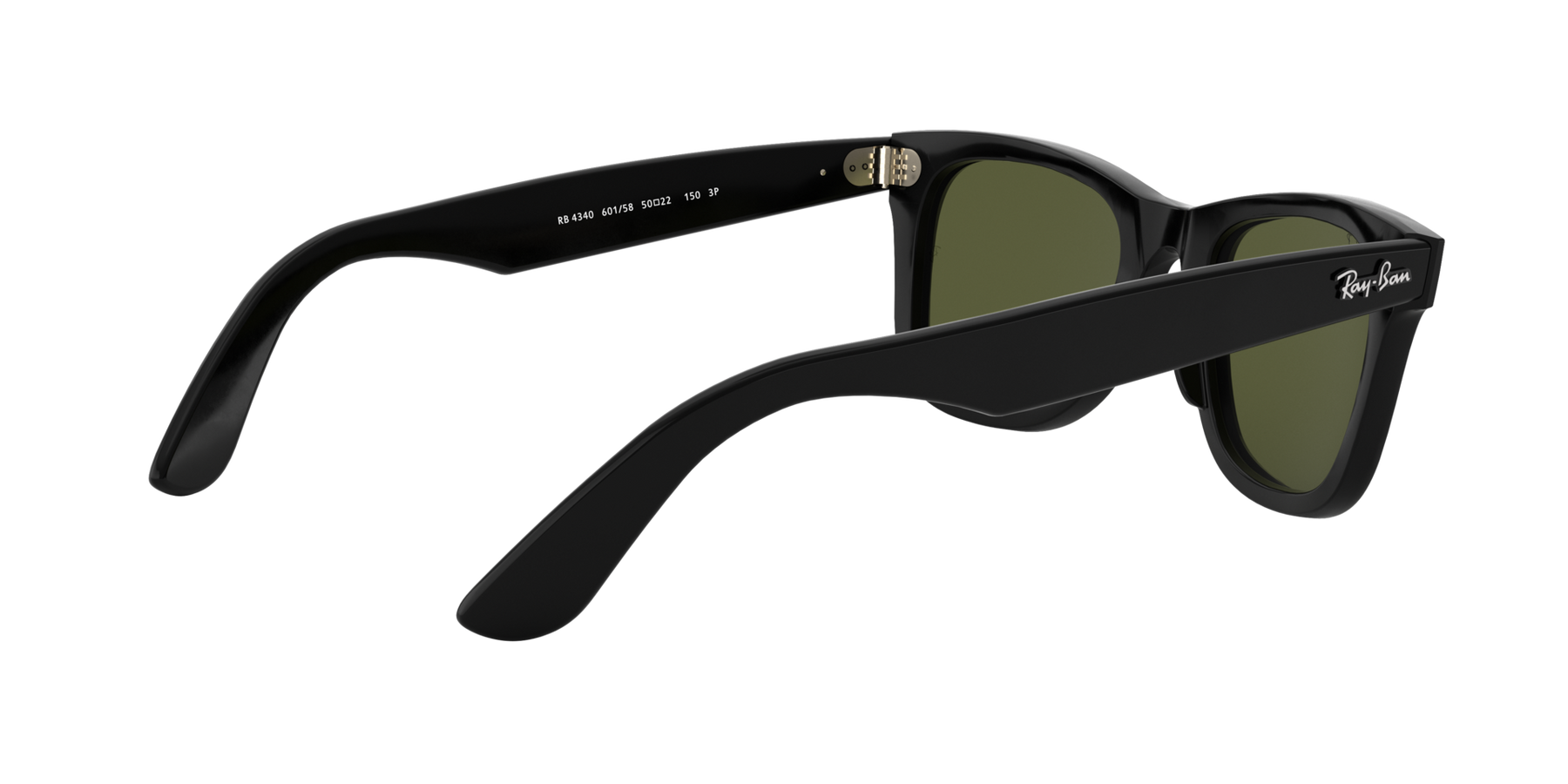 Wayfarer - Black - G-15 Green Crystal Polarized