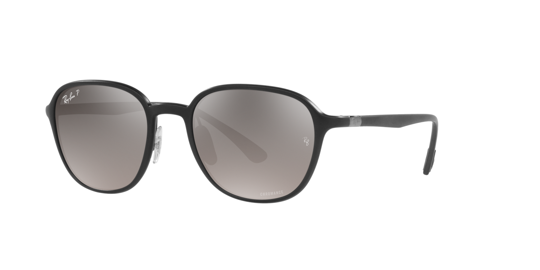 RB4341CH - Sanding Black - Grey Mirror Grey Gradient Polarized