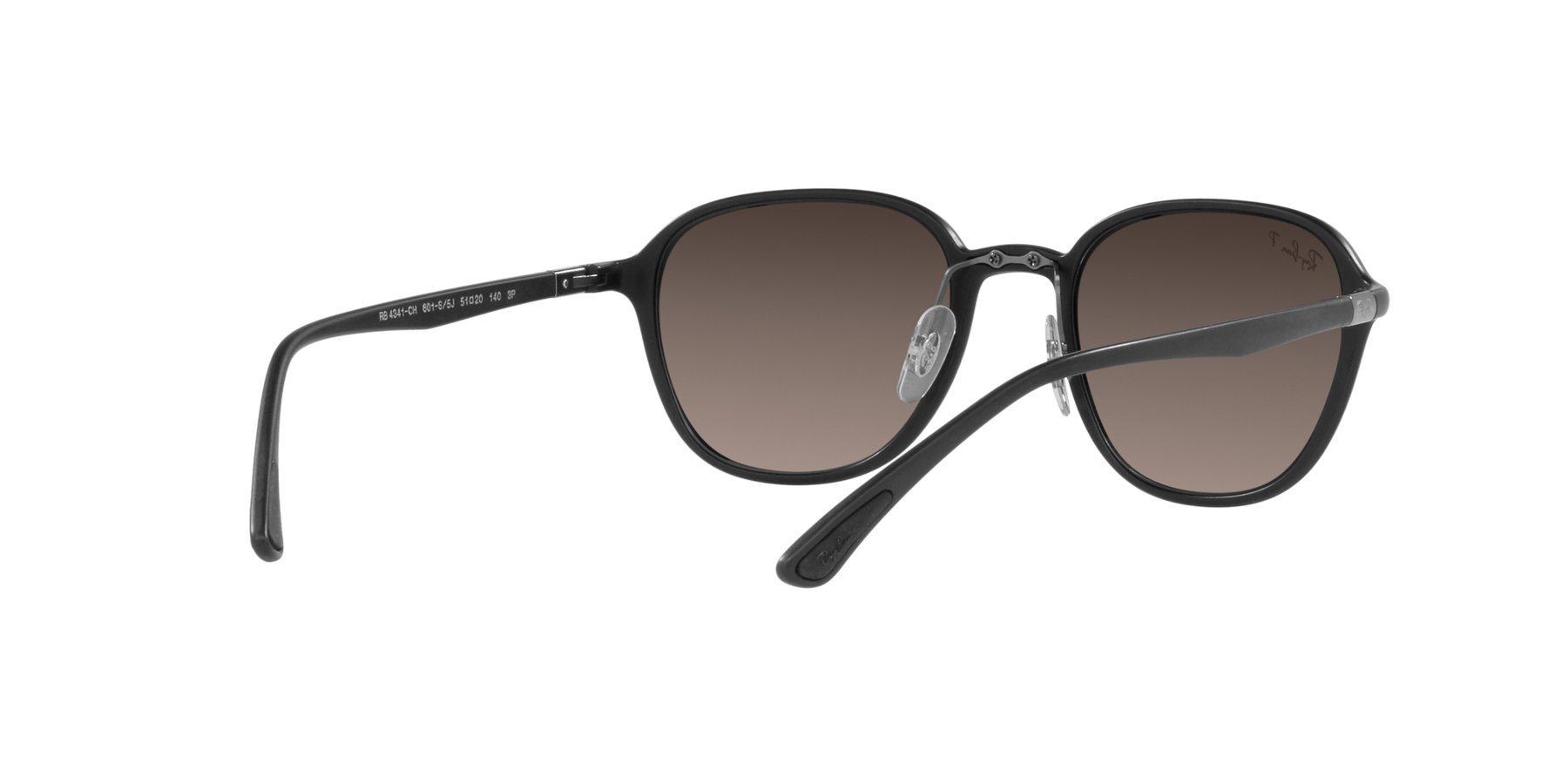 RB4341CH - Sanding Black - Grey Mirror Grey Gradient Polarized