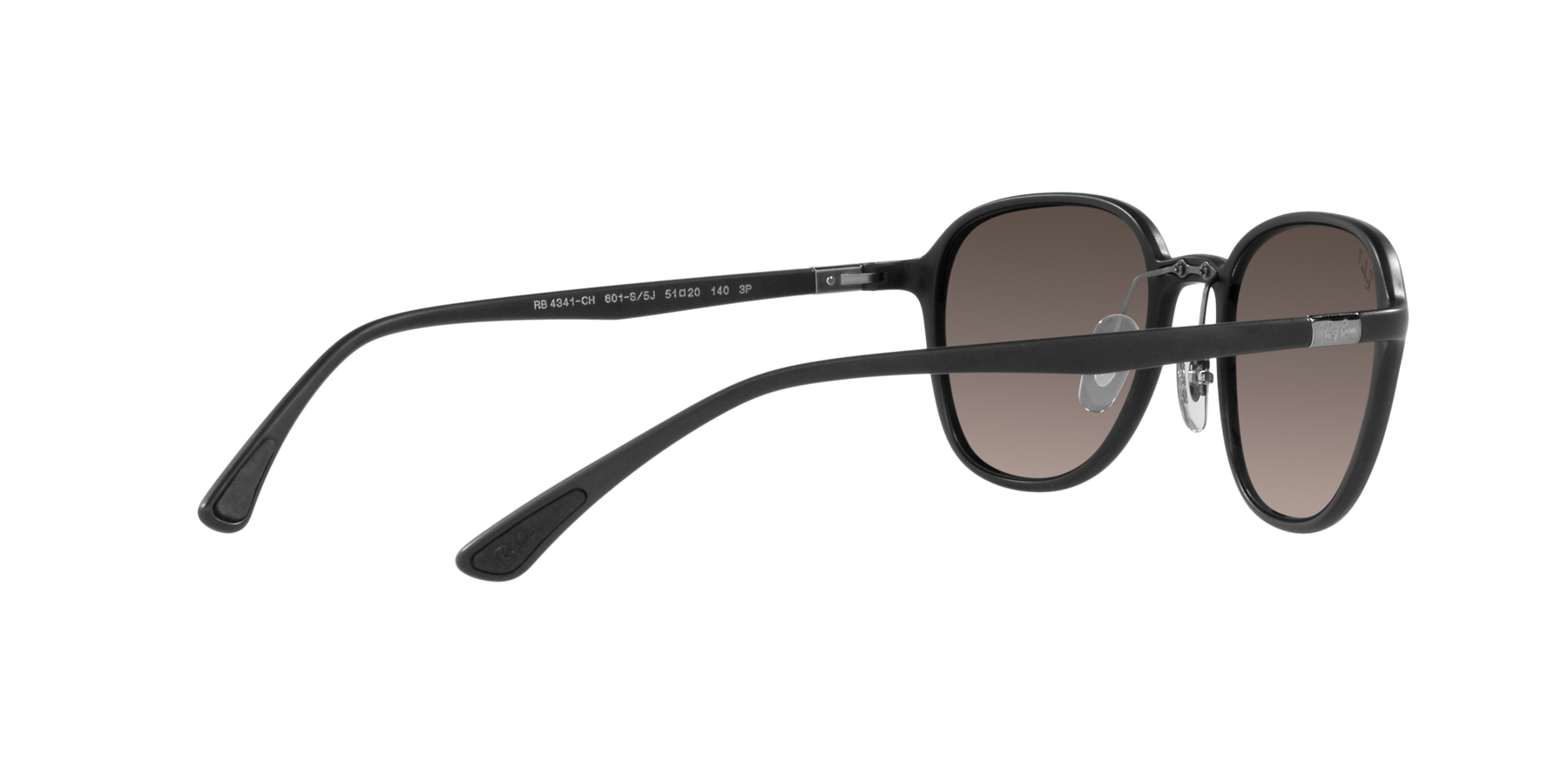 RB4341CH - Sanding Black - Grey Mirror Grey Gradient Polarized