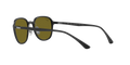 RB4341CH - Sanding Black - Green Mirror Blue Polarized