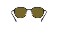 RB4341CH - Sanding Black - Green Mirror Blue Polarized