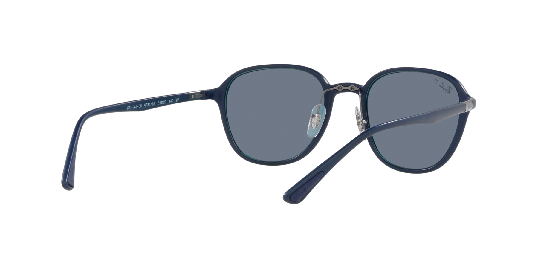 RB4341CH - Sanding Dark Blue - Blue Polarized
