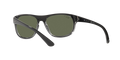 RB4351 - Black On Transparent - Dark Green Polarized