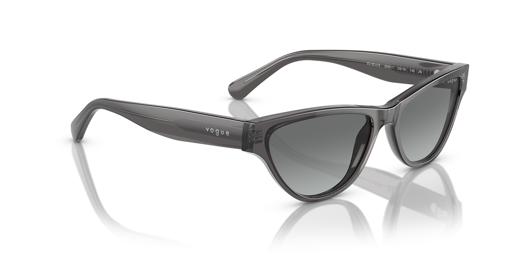0VO5513S - Transparent Dark Grey