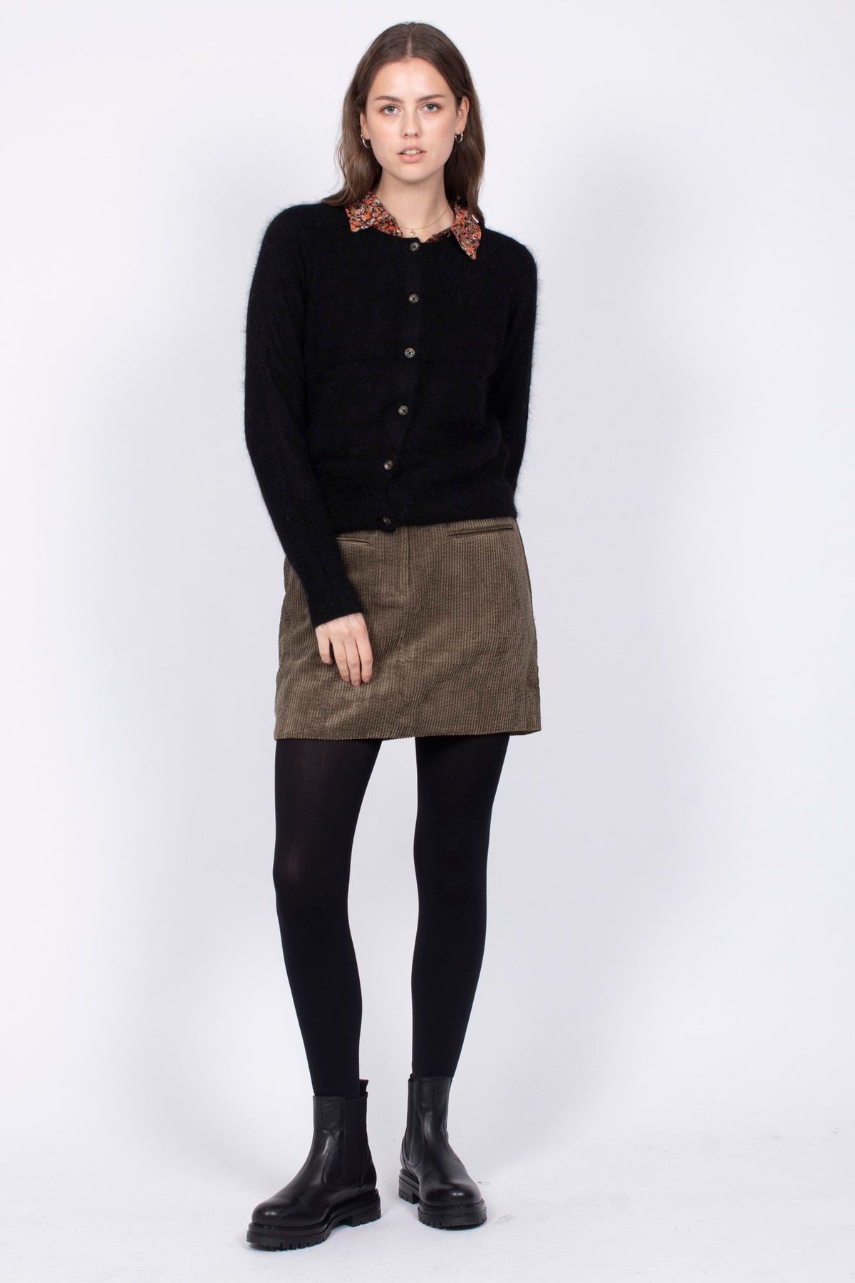 Ryan Cardigan - Black - Line of Oslo - Gensere - VILLOID.no