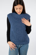 Kala Vest Wool - Denim Blue