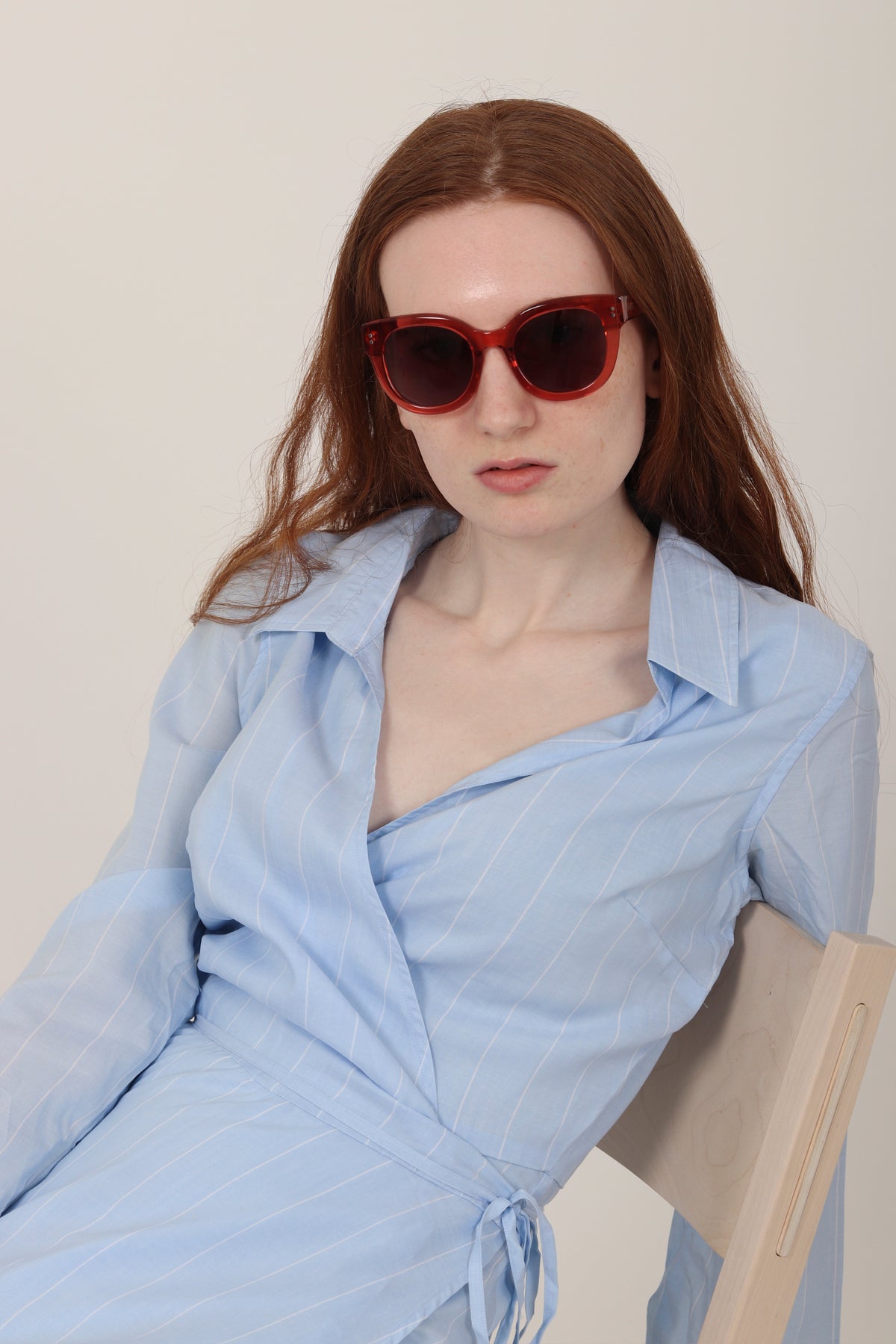 Klara Solbriller - Peach - TRIWA - Tilbehør - VILLOID.no