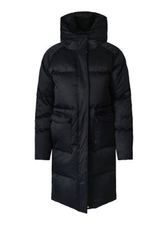 Pollux Down Coat - Jet Black