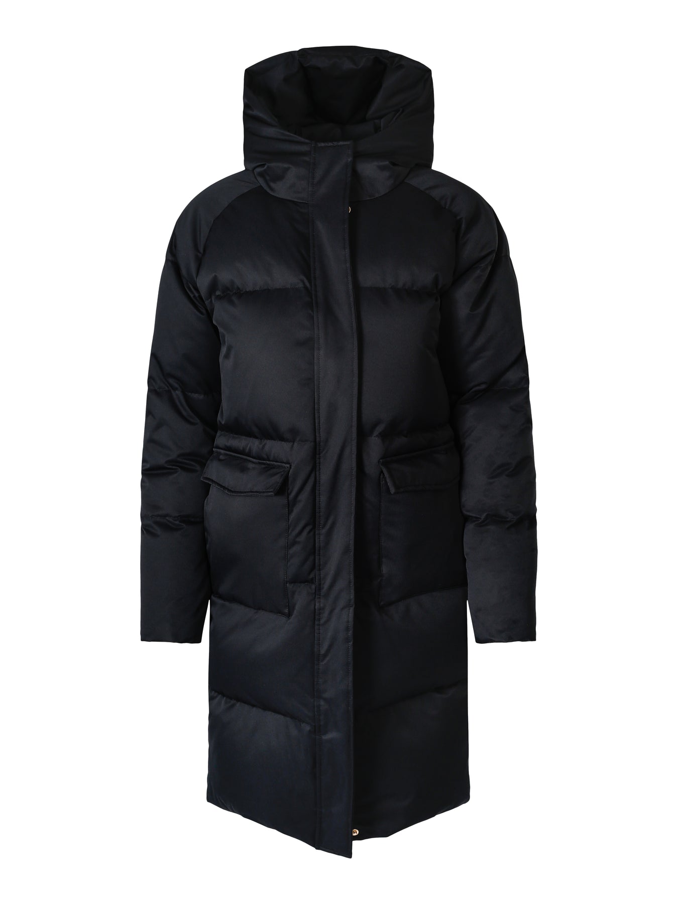 Pollux Down Coat - Jet Black