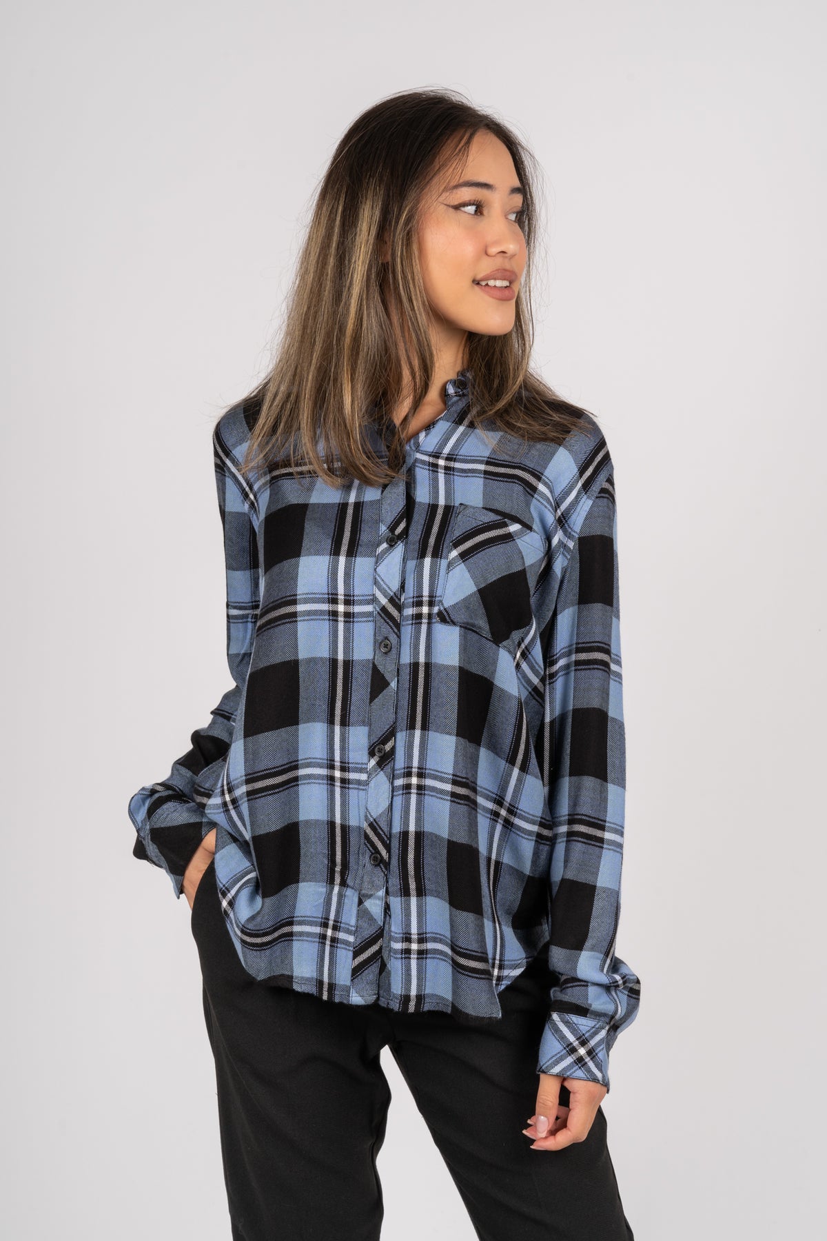 Hunter Shirt - Current Onyx White