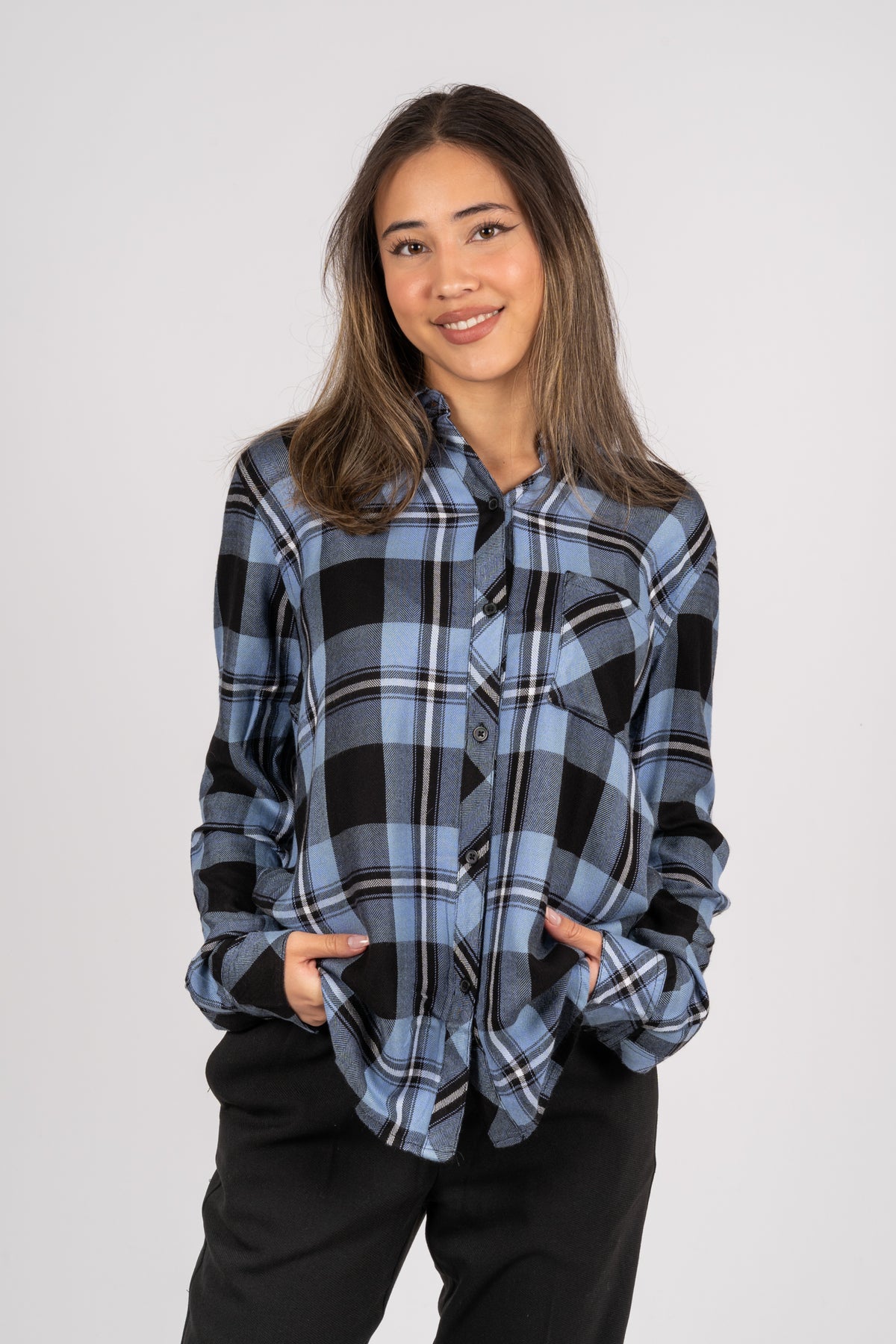 Hunter Shirt - Current Onyx White