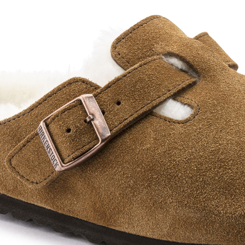 Birkenstock Boston Shearling Narrow - Mink