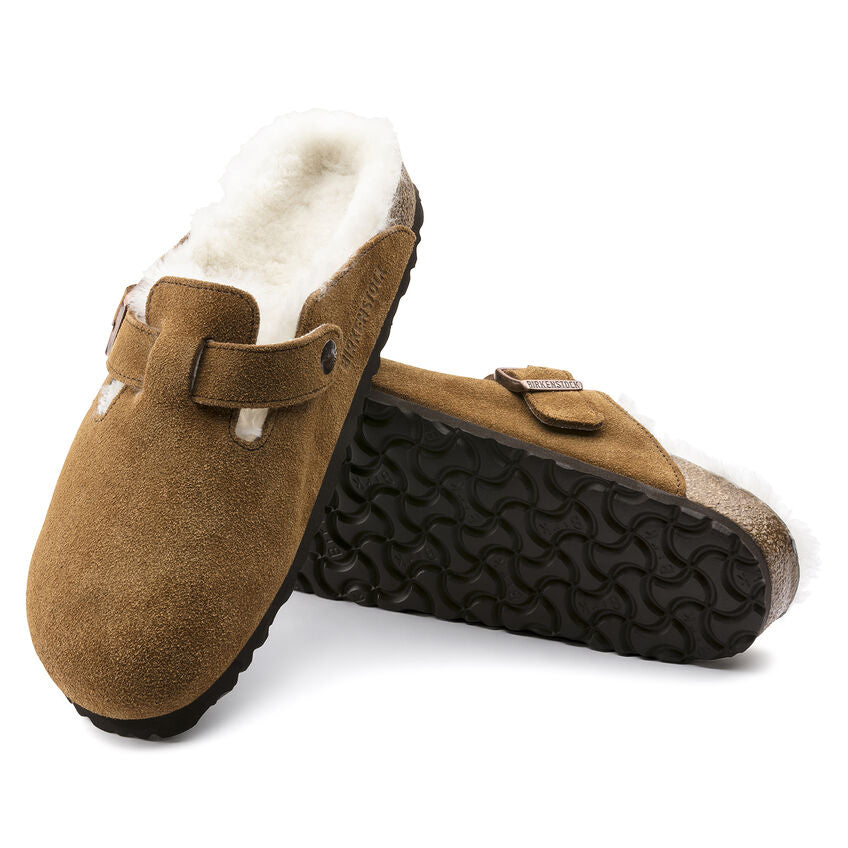 Birkenstock Boston Shearling Narrow - Mink